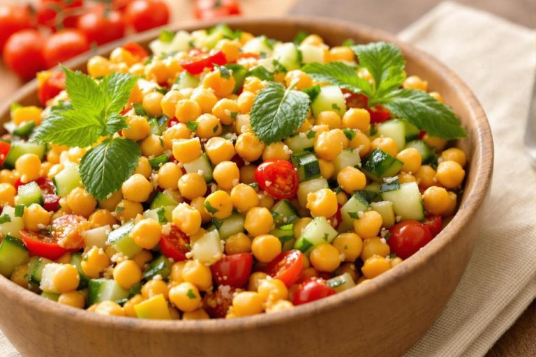 « Croquant, frais et rassasiant » : cette salade de pois chiches est mon obsession du moment.jpg